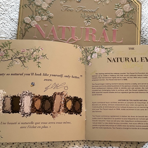 TOO FACED • NATUAL LOVE • NATURAL EYESHADOW COLLECTION - Picture 3 of 7